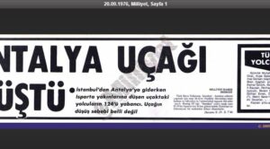 19 Eylül 1976 Isparta Kazası – Görgü Tanığı Anlatıyor