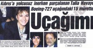Tarihte Bugün – 27 Şubat 1988 –  Talia Airways Kıbrıs Faciası