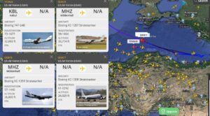 amerikan “Nightwatch” Uçağı Karadeniz Üzerinde