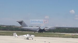 Katar Askeri Nakliye Uçakları Çorlu Atatürk Havalimanı’nda