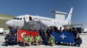 Barış Kartalımız İlk Kez avrupa Hava Sahasında
