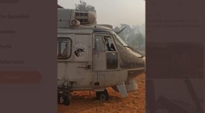 Yangında Mahsur Kalan Vatandaş Helikopterle Kurtarıldı