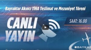 Çorlu’dan AKINCI Teslimat Canlı Yayın