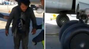 İniş Takımı Bölmesinde 3 saat Seyahat Etti