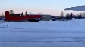 DC-3 Gövde Üzerine İniş Yaptı