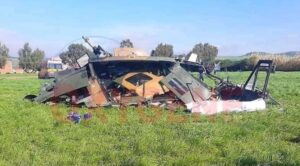 Tunus’ta Askeri Helikopter Düştü