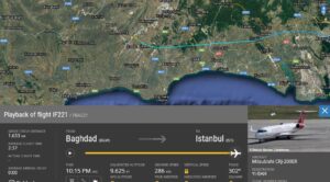 Irak Uçağı Çorlu Atatürk Havalimanı’na İndi