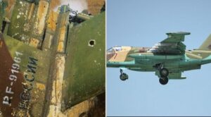 Rus Su-25 Savaş Uçağı Düşürüldü