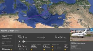 Libya Devlet Uçağı İstanbul’da