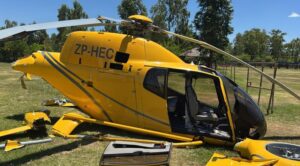 Helikopter Eğitim Uçuşu Sırasında Düştü