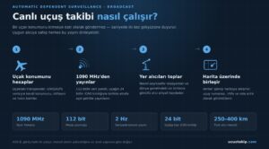 Gökyüzündeki Her Uçağı Nasıl Görüyoruz? Canlı Uçuş Takibinin Teknik Hikâyesi